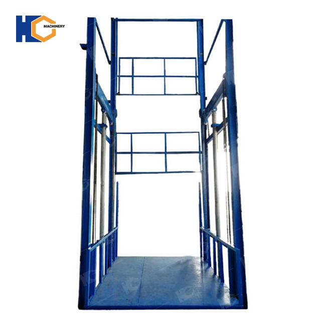 Industrial hydraulic goods lift cargo lift price